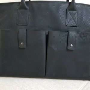 BOTTEGA VENETA BLACK MARCOPOLO LARGE TOTE ITALY